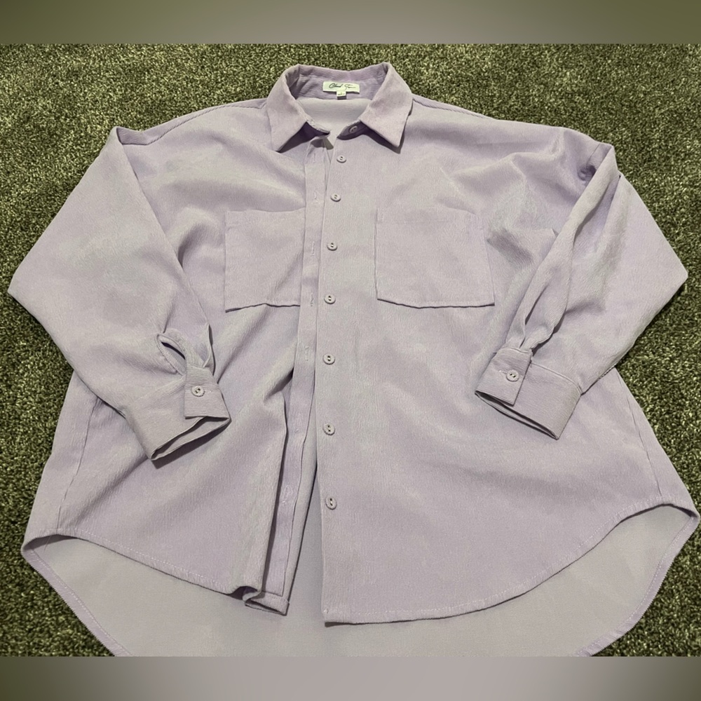 Cloud Ten lilac button down